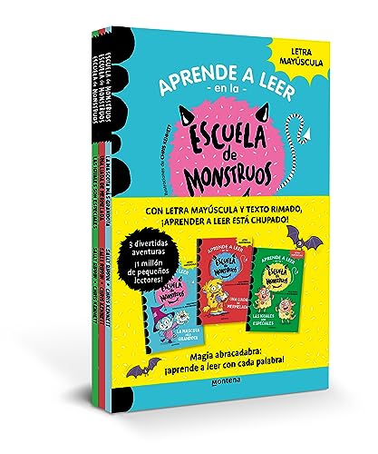 Aprender a leer en la Escuela de Monstruos - Pack con los libros 1, 2 y 3