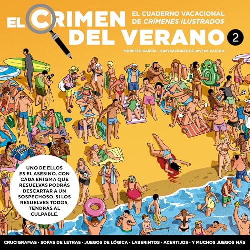El crimen del verano 2: resuelve más de 70 pasatiempos y encuentra al asesino antes de que acabe el verano